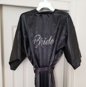Black Bride Robe